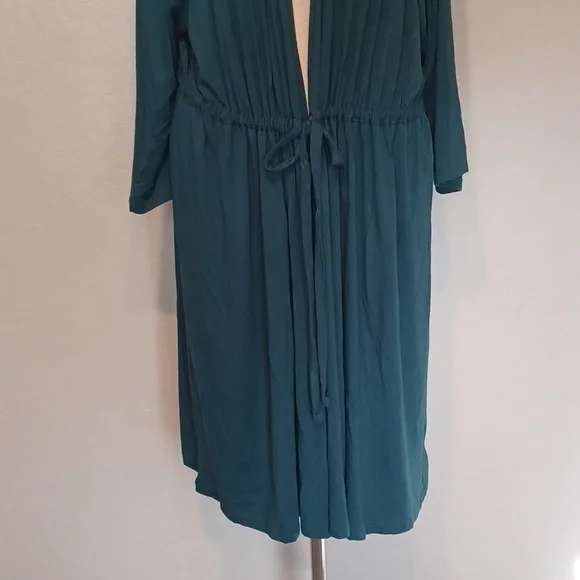 Torrid Super Soft Knit Green Robe Size 3 - Picture 3 of 9
